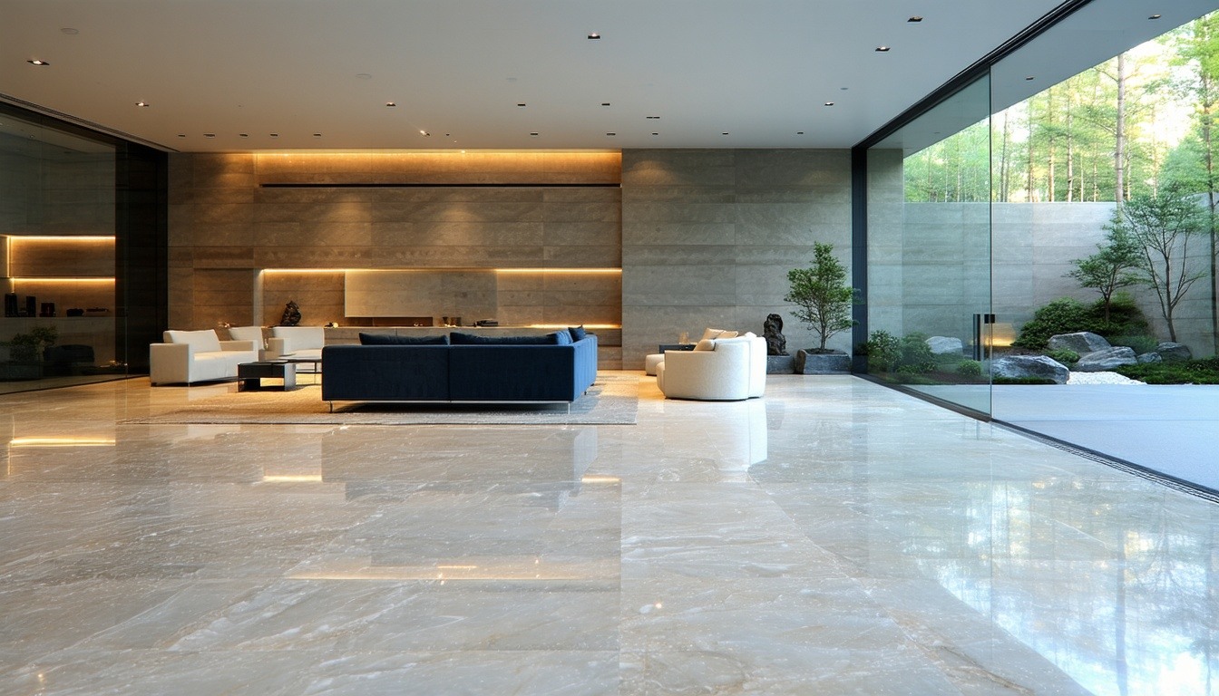 Espacio moderno con Quartzstone